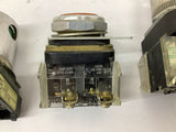 Allen Bradley Mixed Buttons Lot Of 4