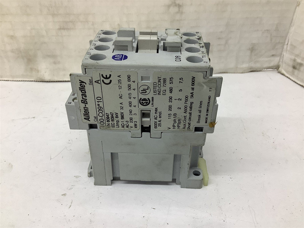 Allen-Bradley 100-C09*10 Contactor 24v Coil