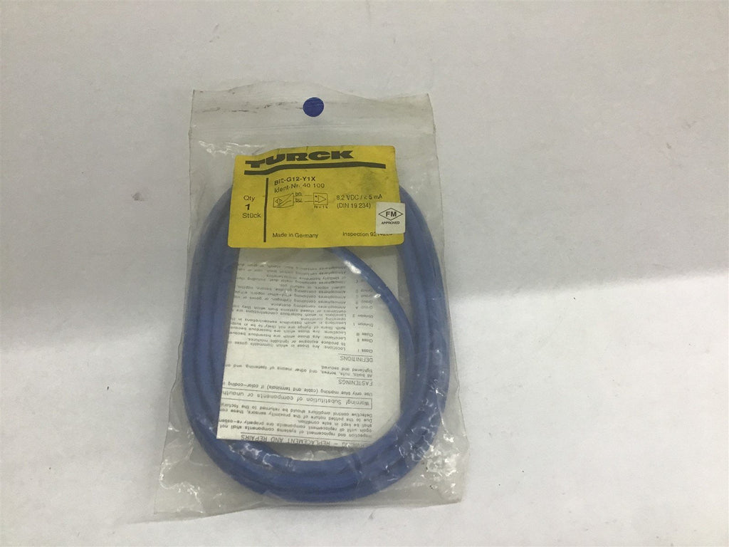 Turck B12G12Y1X Proximity Switch