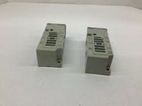 Numatics 5 Port Valve 9/16" ID Lot Of 2