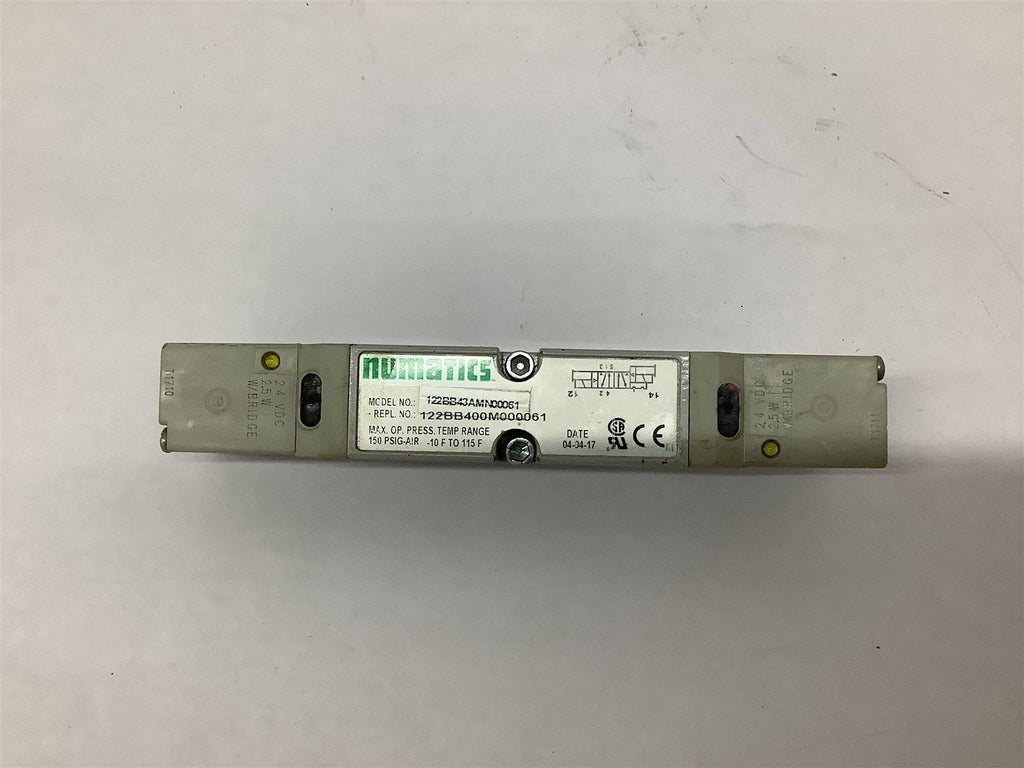 Numatics 122BB43AMN00061 Solenoid Valve