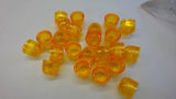 Lot Of 23 Idec Indicator Amber Lens, 2Mm Id