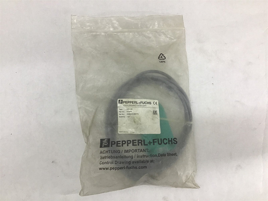 Pepperl Fuchs RJ21E2 Inductive Proximity Ring Sensor