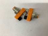 Lumberg ASBS 2 M8 2 Way Sensor Splitter Lot Of 2