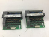 Allen Bradley 1746-OBP16 SLC500 Output Module Series C Lot Of 2