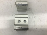 SMC CQ2B16-5D Cylinder Lot OF 2