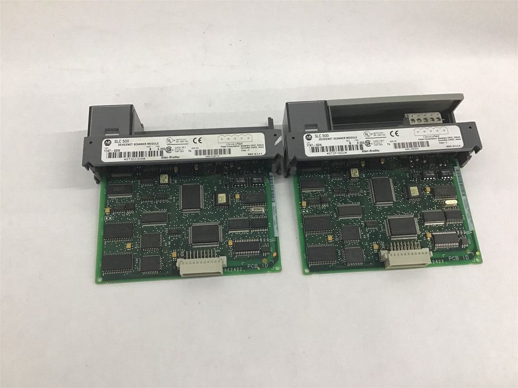 Allen Bradley 1747SDN Devicenet Scanner Module Series B Lot Of 2