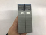 Allen Bradley 1746OB16 SLC500 Output Module Series D Lot Of 2