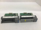 Allen Bradley 1746IB32 SLC500 Input Module Series D Lot Of 2