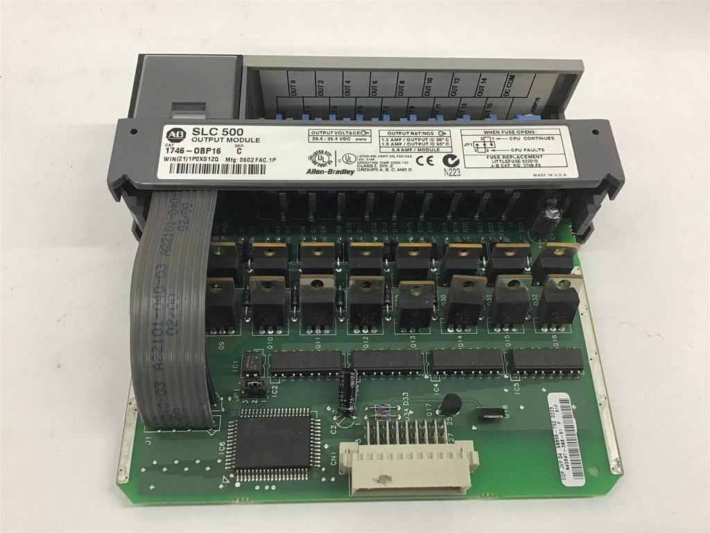 Allen Bradley 1746OB16 SLC 500 Output Module Series C