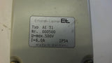 ERHARDT+LEIMER TYP AE 31, NR 000500 LIMIT SWITCH, I=6,0A, IP54