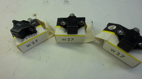 ALLEN BRADLEY, W27 THERMAL OVERLOAD RELAY, LOT OF 3