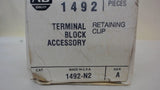 Lot Of 44 Allen-Bradley 1492-N2 Retaining Clip, Series A