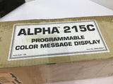 Alpha 215c Programmable Color Message Display