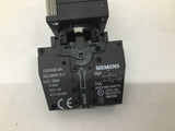 Siemens 3SB32012KA11 Selector Switch