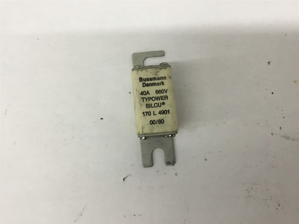 Bussmann Denmark 170L4901 40A 660V Typower Silcu Fuse