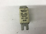 Bussmann Denmark 170L4901 40A 660V Typower Silcu Fuse