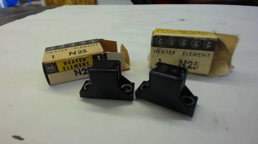 Lot Of 2---Allen Bradley N25 Overload Heater Element