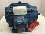 US Electrical Motors AC Motor 3/4 Hp 220/440 V 900 Rpm 8P Fr 184C 3 Ph 60 Hz