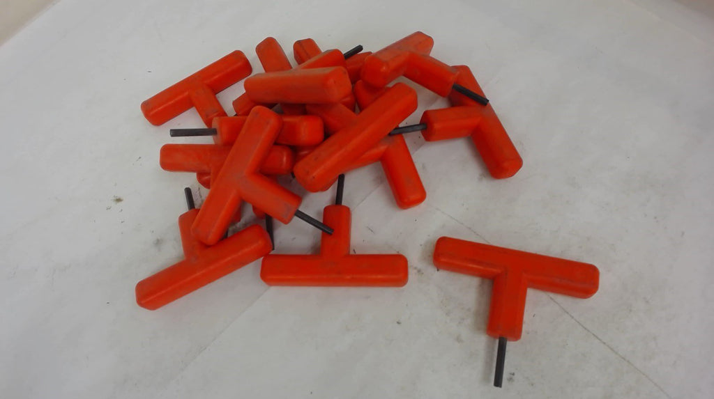 LOT OF 17 -- CARBOLOY 9/64" STANDARD HEX T-KEYS