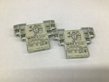 Moeller Klockner 5A 600V AC 1A 250V DC Lot of 2