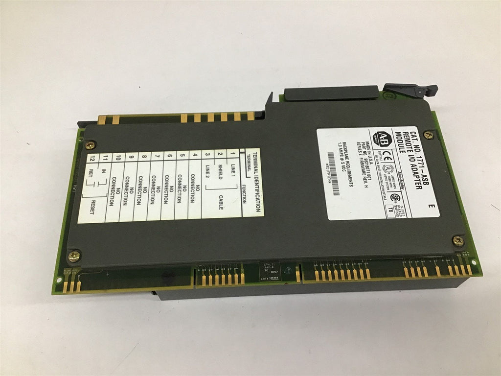 Allen-Bradley 1771-ASB E Remote I/O Adapter Module