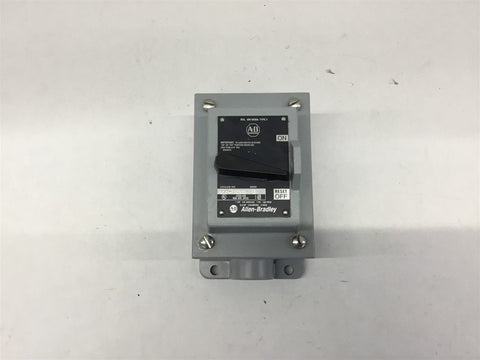 Allen Bradley 600-TCX5 Series D 1HP 115-230VAC 1PH 1&2 Pole