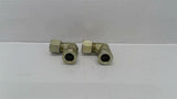 Parker P12BU Elbow Union Fitting Zinc Plated Steel 90 Degree 3/4" Lot Of 2