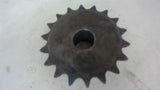 40B18 SPROCKET, 40 CHAIN, 18 TEETH, 3/4" BORE