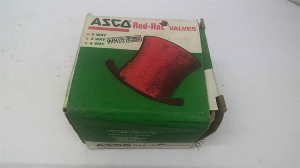 ASCO Red Hat 8263G210 Solenoid Valve 120 Volts 3/8" 2W