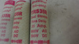 Lot Of 3 Gould Shawmut Trs35R Class Rk5 Time Delay Fuse, 35 A, 600V Ac / 300V Dc