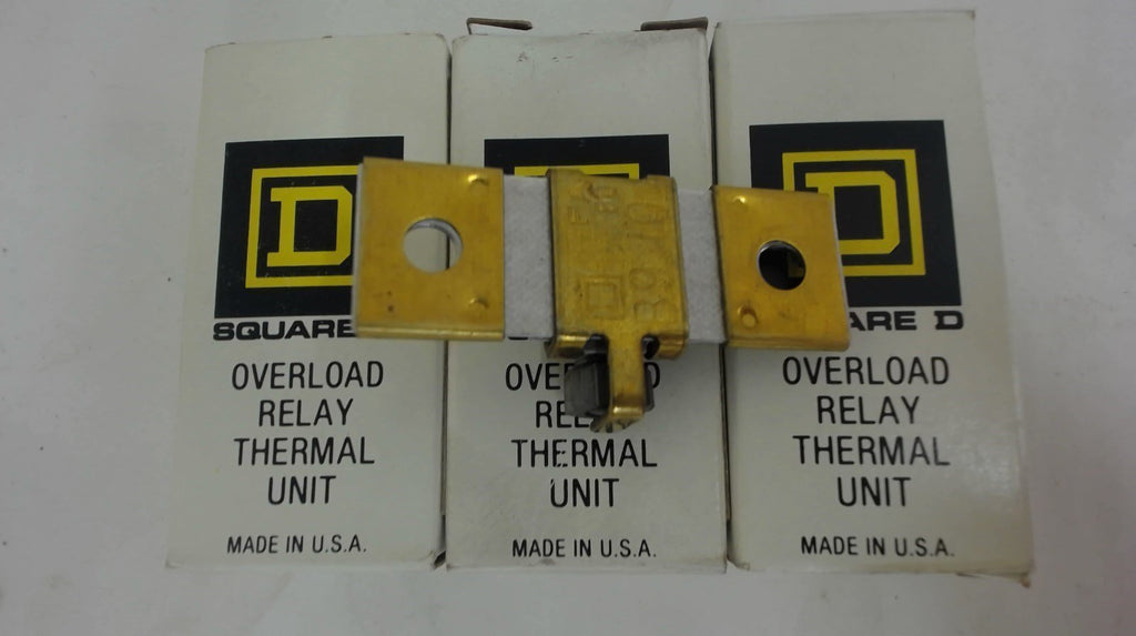 Lot Of 3 --- Square D B9.10 Overload Relay Thermal Unit