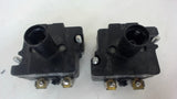 LOT OF 2 CUTLER-HAMMER 10250T/91000T CONTACT BLOCK, ** INCOMPLETE PART NUMBER **