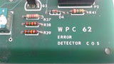 WPC 62 800062-00 Error Detector Board