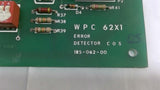 WPC 62X1 800-062-00 Error Detector Board