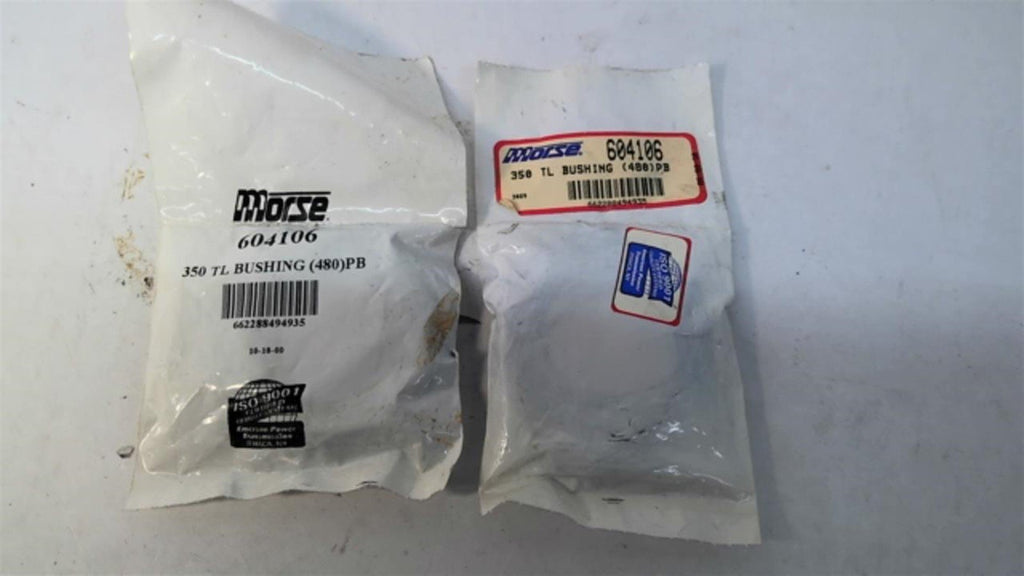 Morse 604106 350 TL Bushing Lot of 2