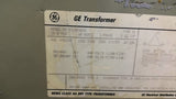 GE 9T23B3882 30KVA Transformer 480V Primary 240V Secondary 3Phase