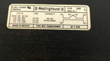 Westinghouse 1F0898 MTC Transformer .500 KVA 220 480 Pri 110 120 Sec Volts