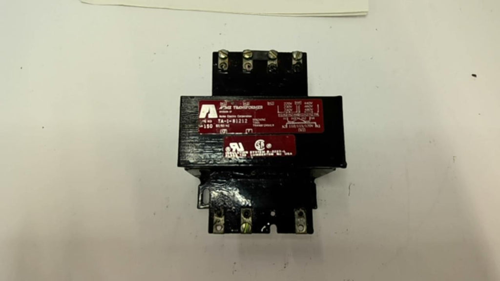 Acme TA-1-81212 Transformer 150 VA 240 480 Pri 120 Sec