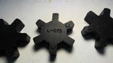 Lovejoy L-075 Rubber Spider Coupling Insert Lot Of 4