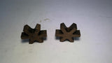 Boston FCBB 20 Brass Spider Coupling Insert Lot Of 2