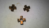 Lovejoy A050 Brass Spider Coupling Insert Lot Of 3