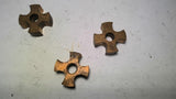 Lovejoy A050 Brass Spider Coupling Insert Lot Of 3