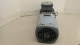 Stober B21R 80 G4 Gear Motor w/ Brake 460 Volt .75 KW 222 Rpm