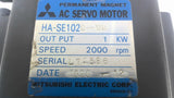 Mitsubishi HA-SE102C-UL AC Servo Motor 1 KW 2000 RPM