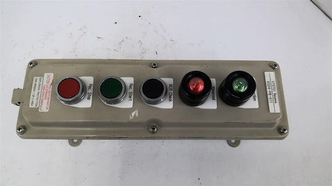 Idec 5 Pushbutton Control Enclosure