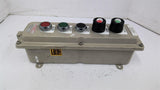 Idec 5 Pushbutton Control Enclosure