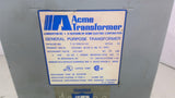 Acme T-2-53013-4S Transformer 3 kVA 240/480 Pri 120/240 Sec Single Phase