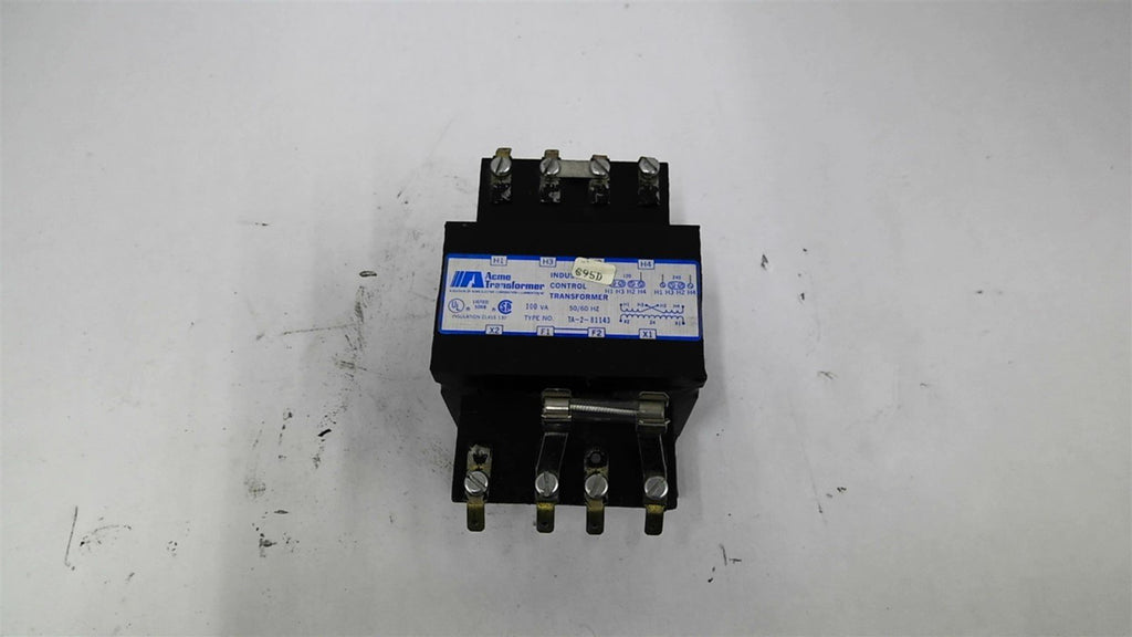 Acme Transformer TA-2-8143 100 VA Control Transformer 120/240 Pri 24 V Sec