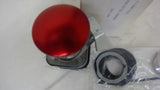 Allen-Bradley 800T-D6Qa4 Red Mushroom Head Push Button W/ Lock Attach 2 Nc Ser T